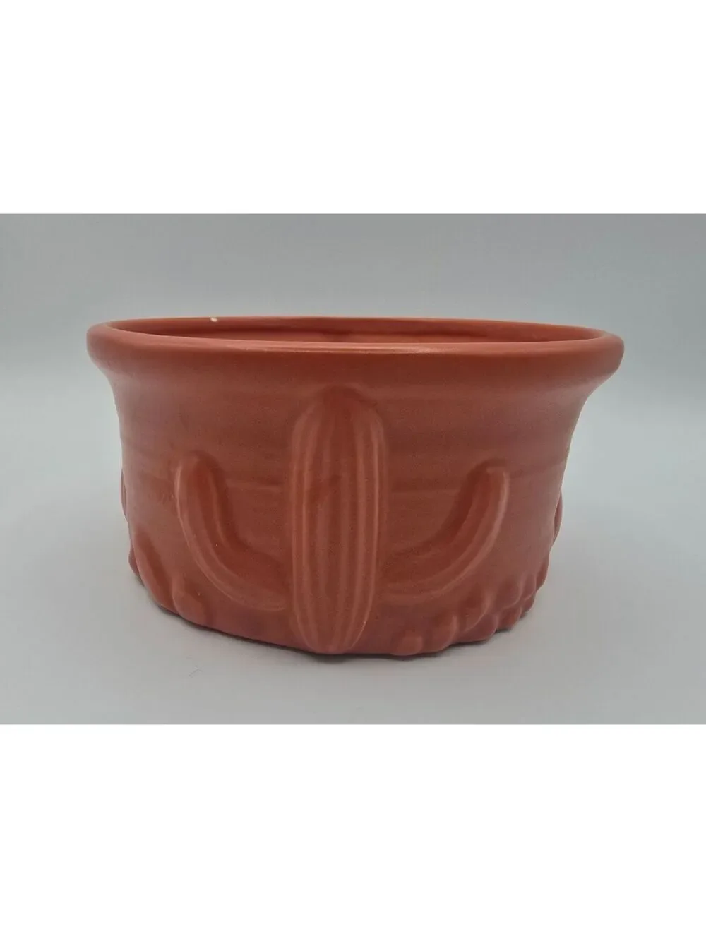 Vintage Haeger USA #339 Cactus Planter Terracotta MCM Southwestern Pottery